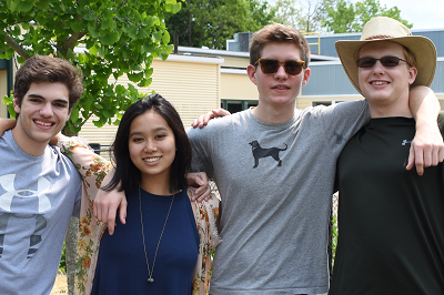 Oak Meadow Alumni Stop by on Field Day